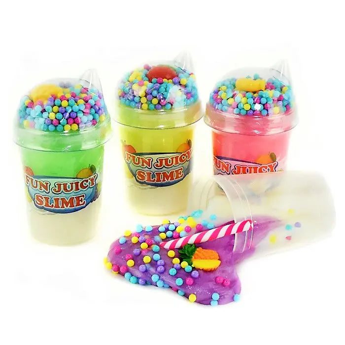 Slime Crunch Juicy med Strössel + Charm 10cm